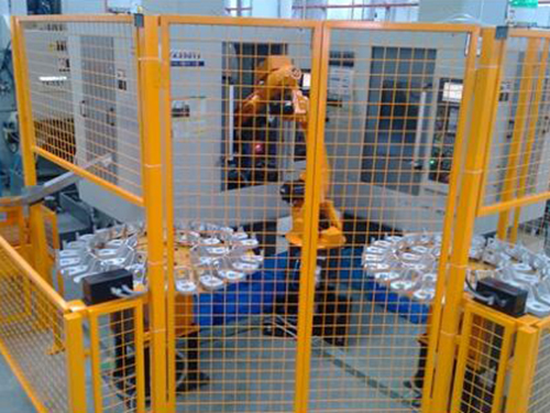 RB08搬运机器人在加工中心上下料的应用